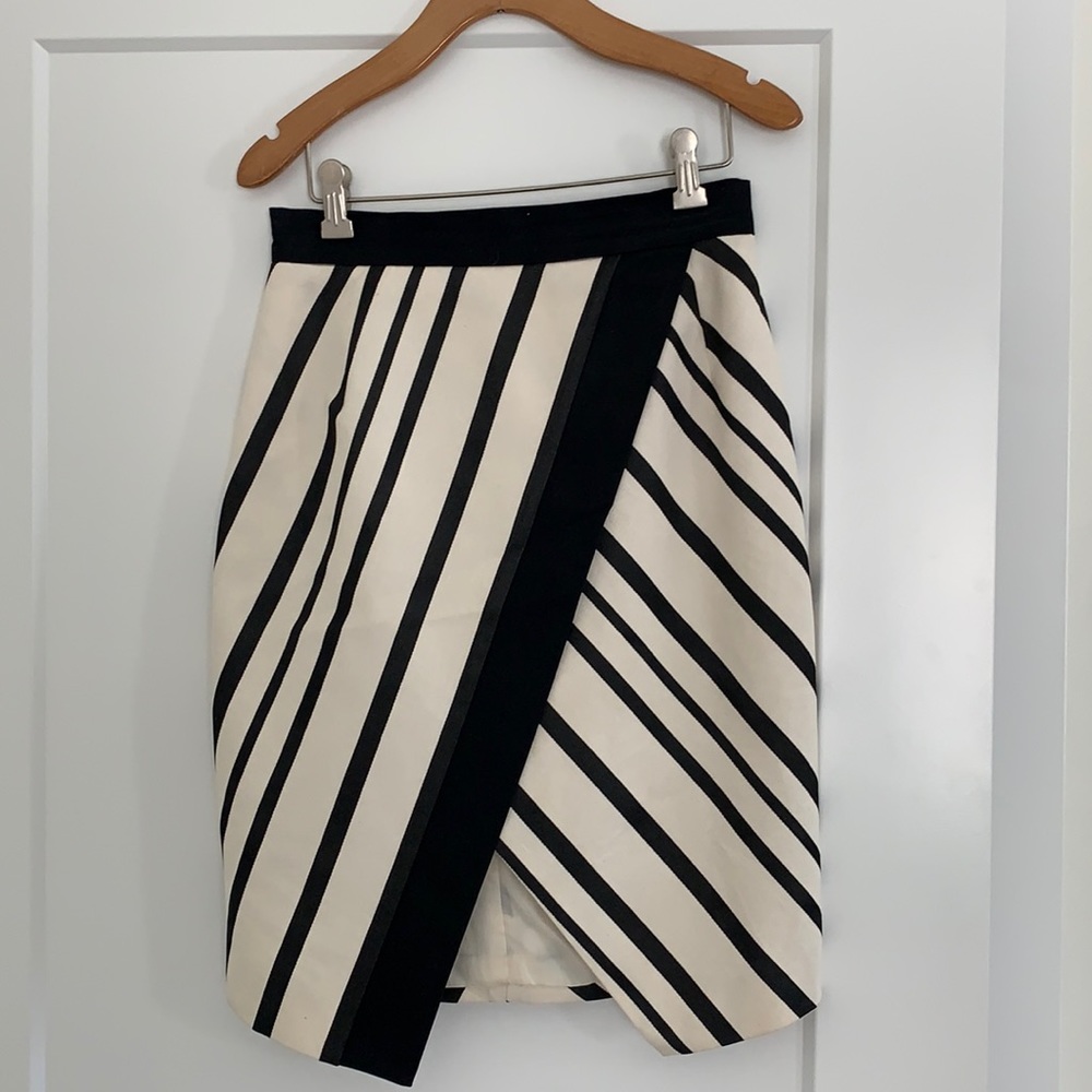 H&M striped dress skirt